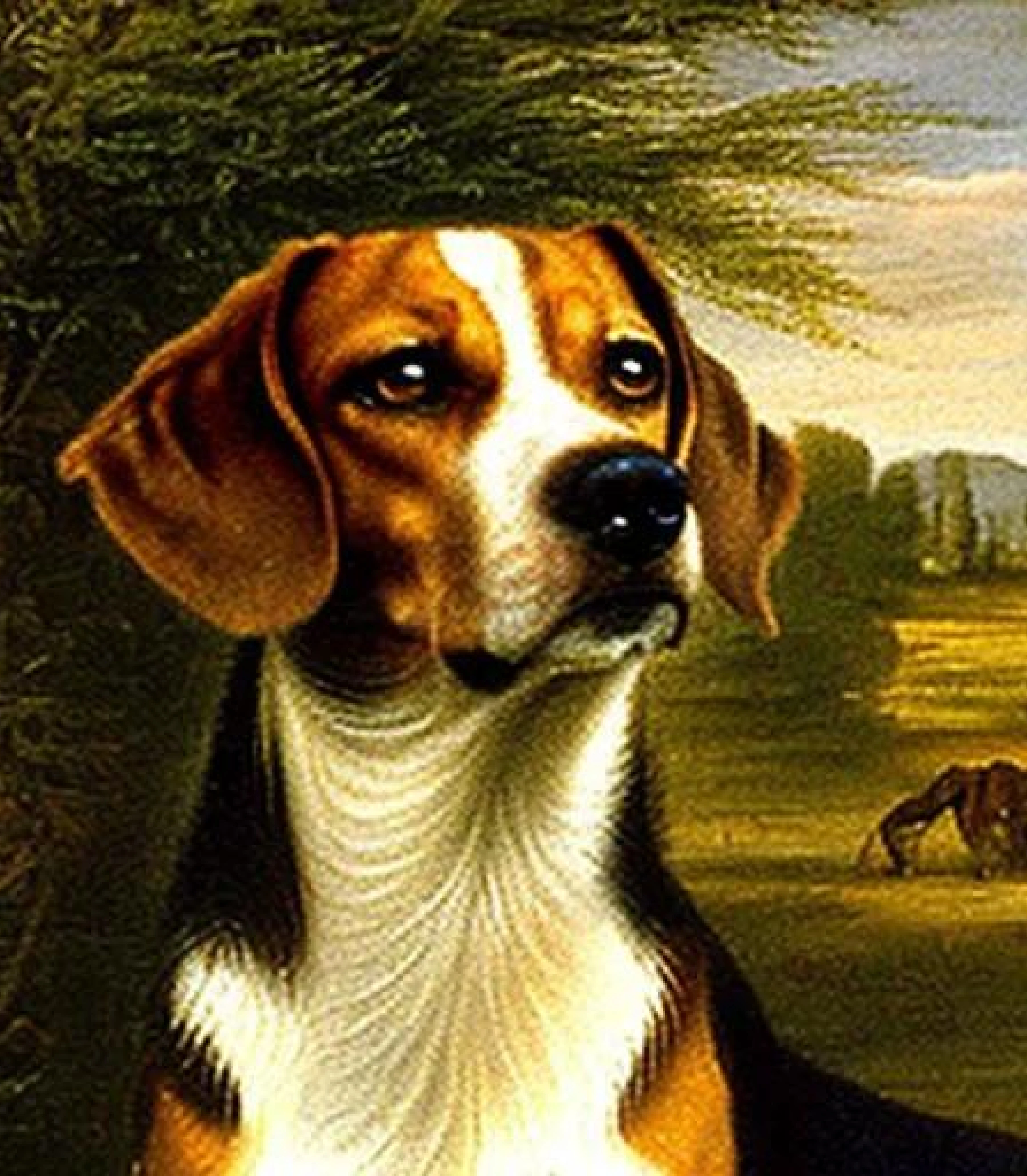 Beagle in Baroque style created using AI Draw our online AI Art generator Beagle in Baroque painting style created using AI Draw our online AI Art generator