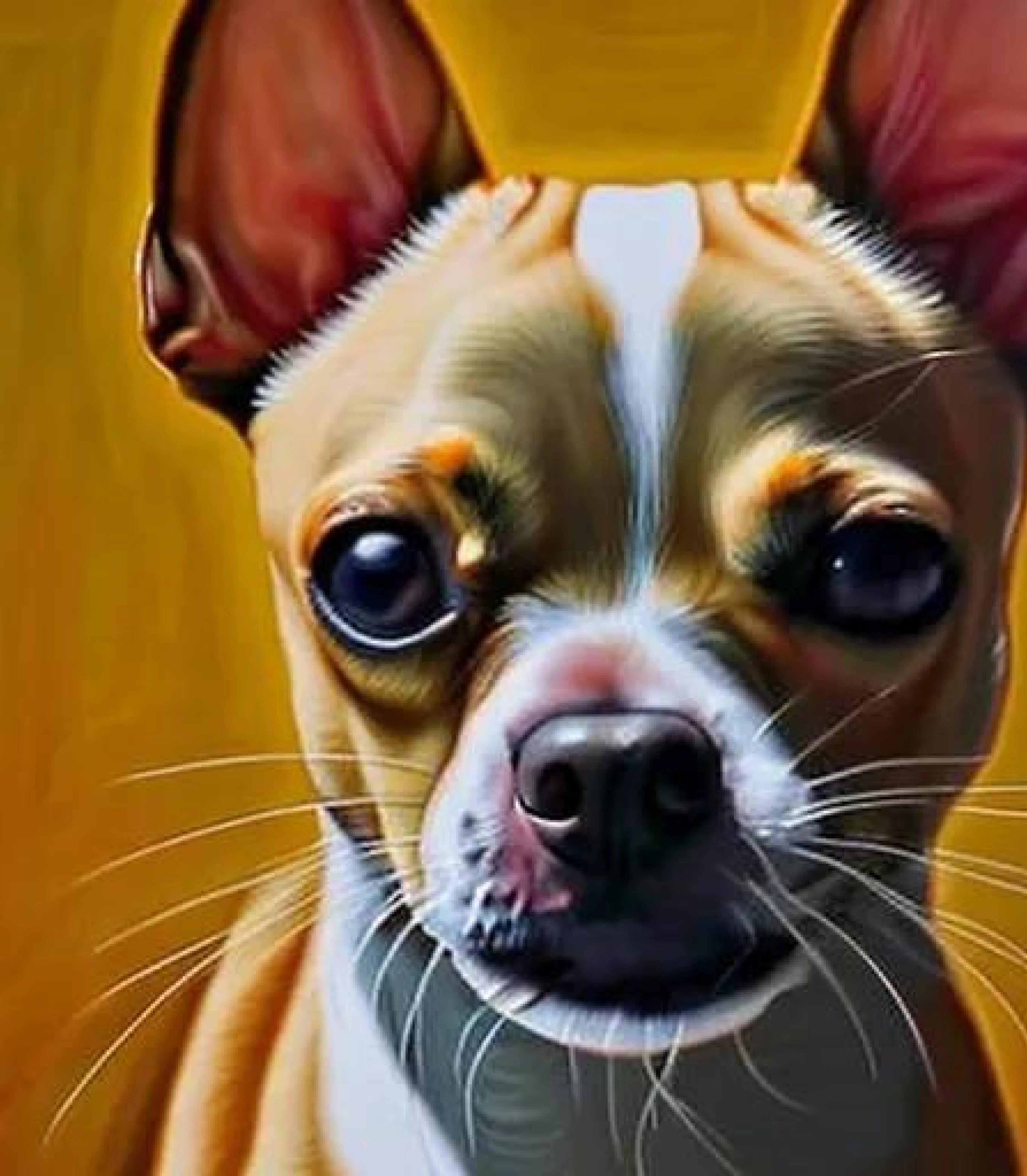 Chihuahua in Oil on Canvas painting style created using AI Draw our online AI Art generator Chihuahua in Oil painting style created using AI Draw our online AI Art generator