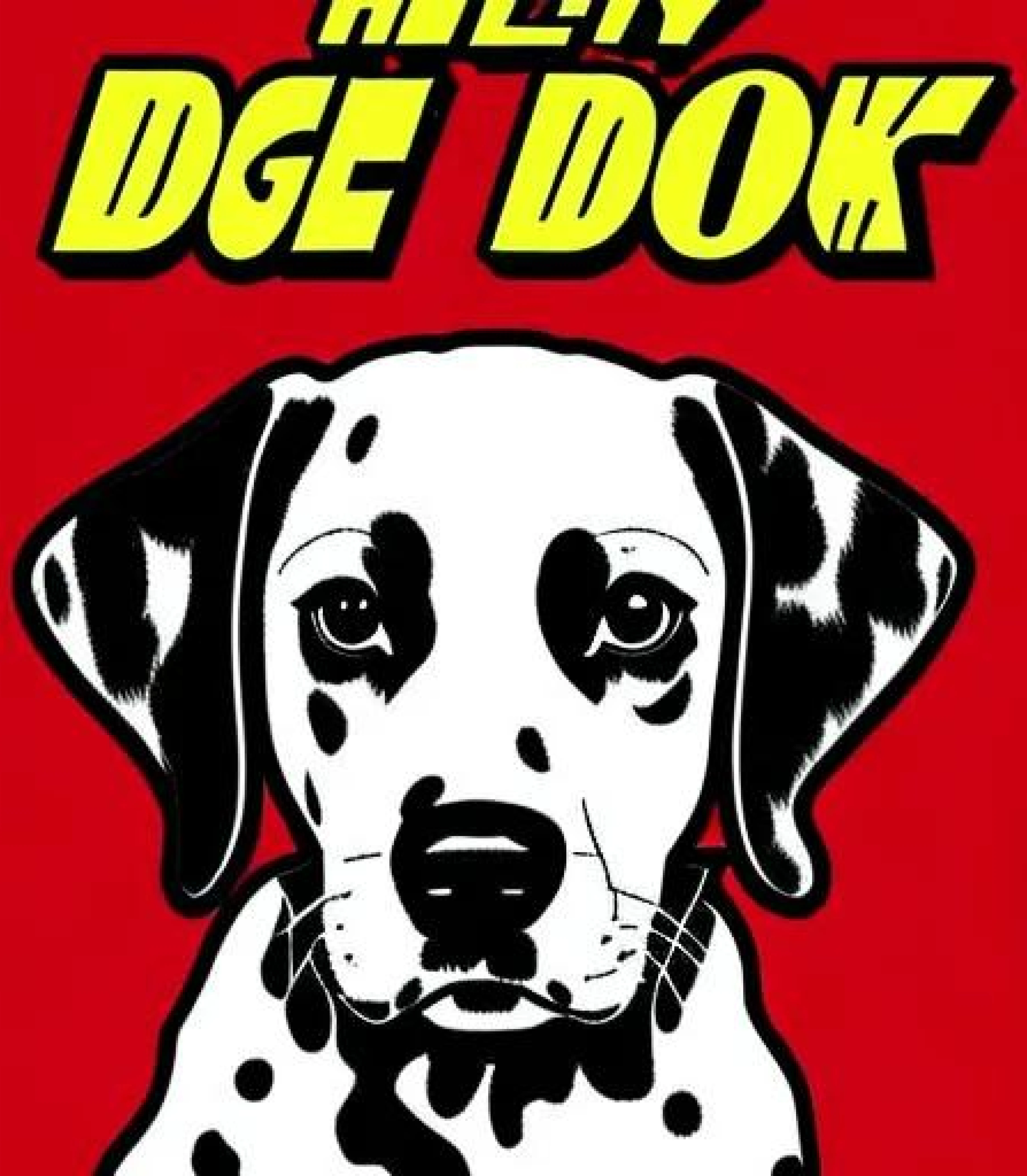 Dalmatian in Comic strip digital art created using AI Draw our online AI Art generator Dalmatian in Bright Comic strip style and Bowtie created using AI Draw our online AI Art generator