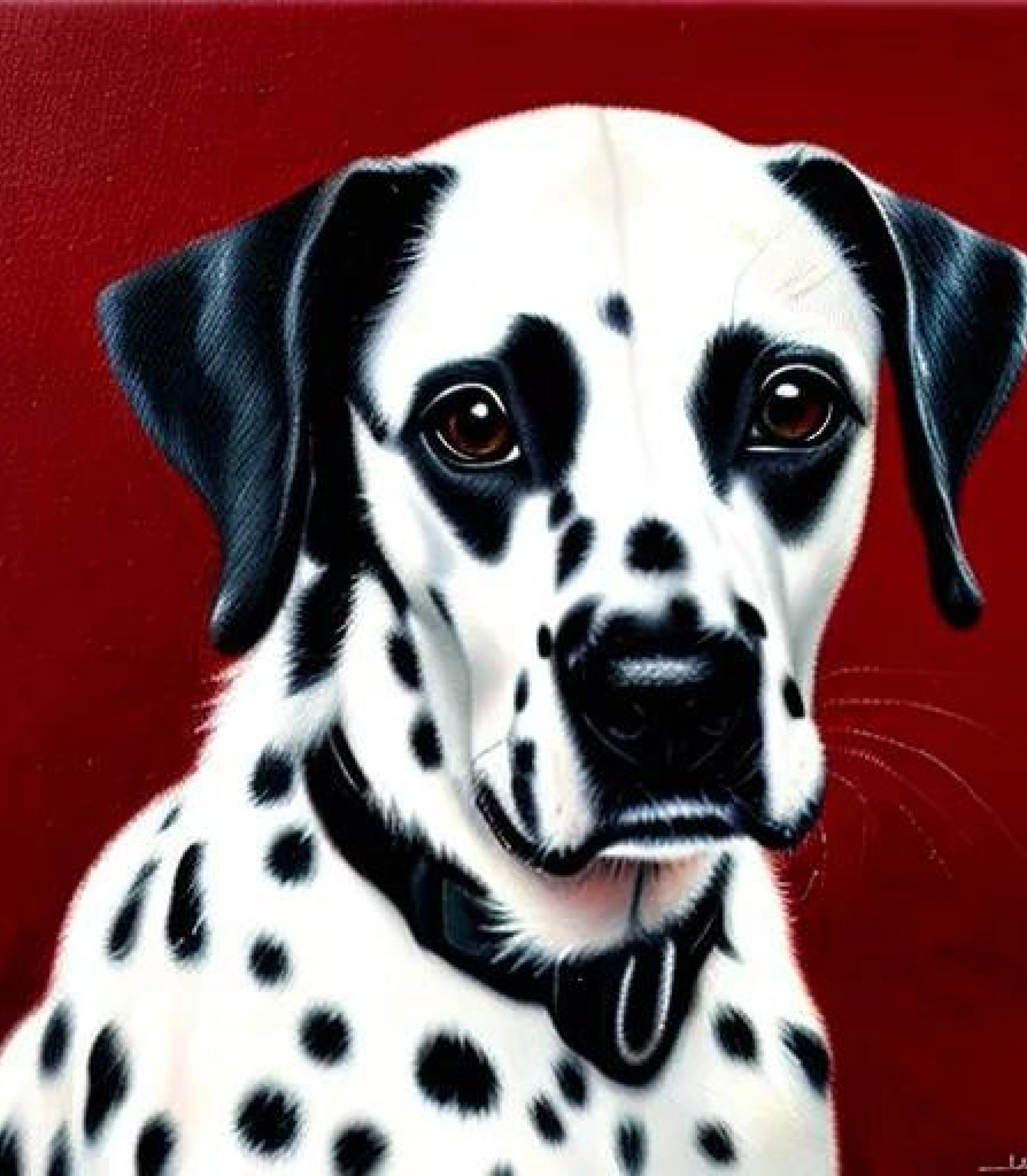 Dalmatian Oil painting style created using AI Draw our online AI Art generator Dalmatian in Oil painting style created using AI Draw our online AI Art generator