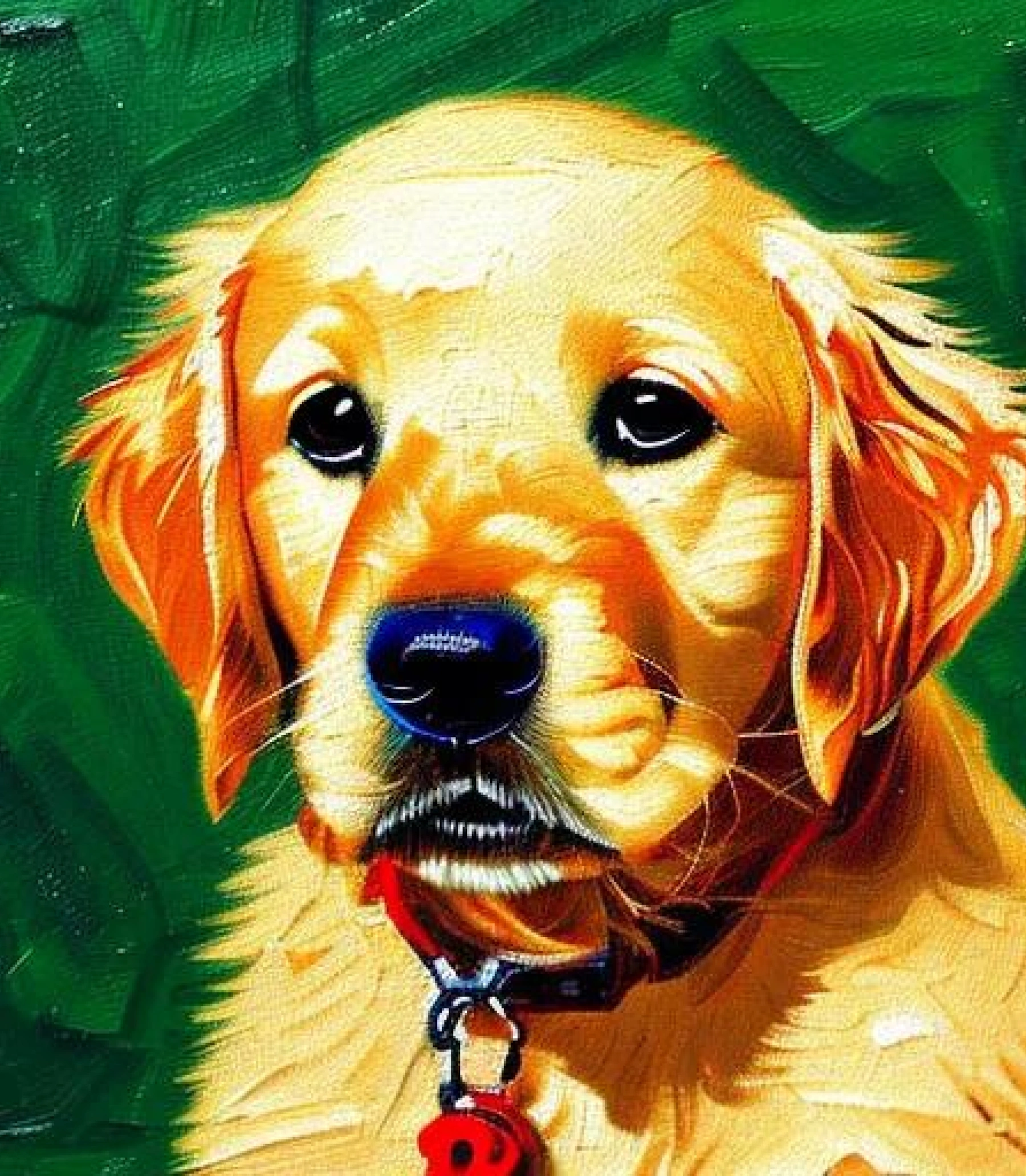 Golden Retriever in Van Gogh inspired art created using AI Draw our online AI Art generator Golden Retriever in Van Gogh inspired Painting created using AI Draw our online AI Art generator