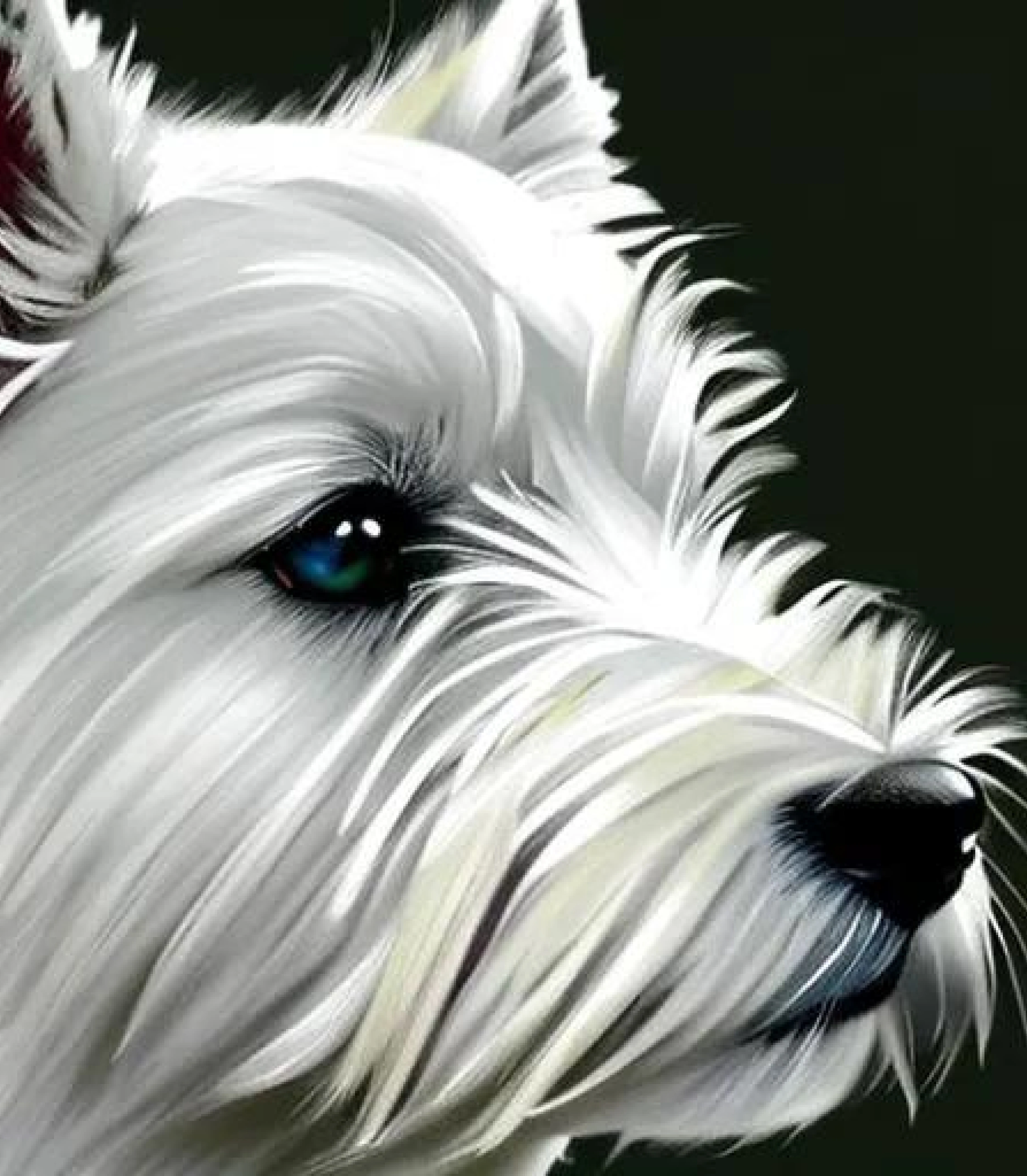 West Highland Terrier in Oil painting created using AI Draw our online AI Art generator West Highland Terrier in Oil Painting created using AI Draw our online AI Art generator