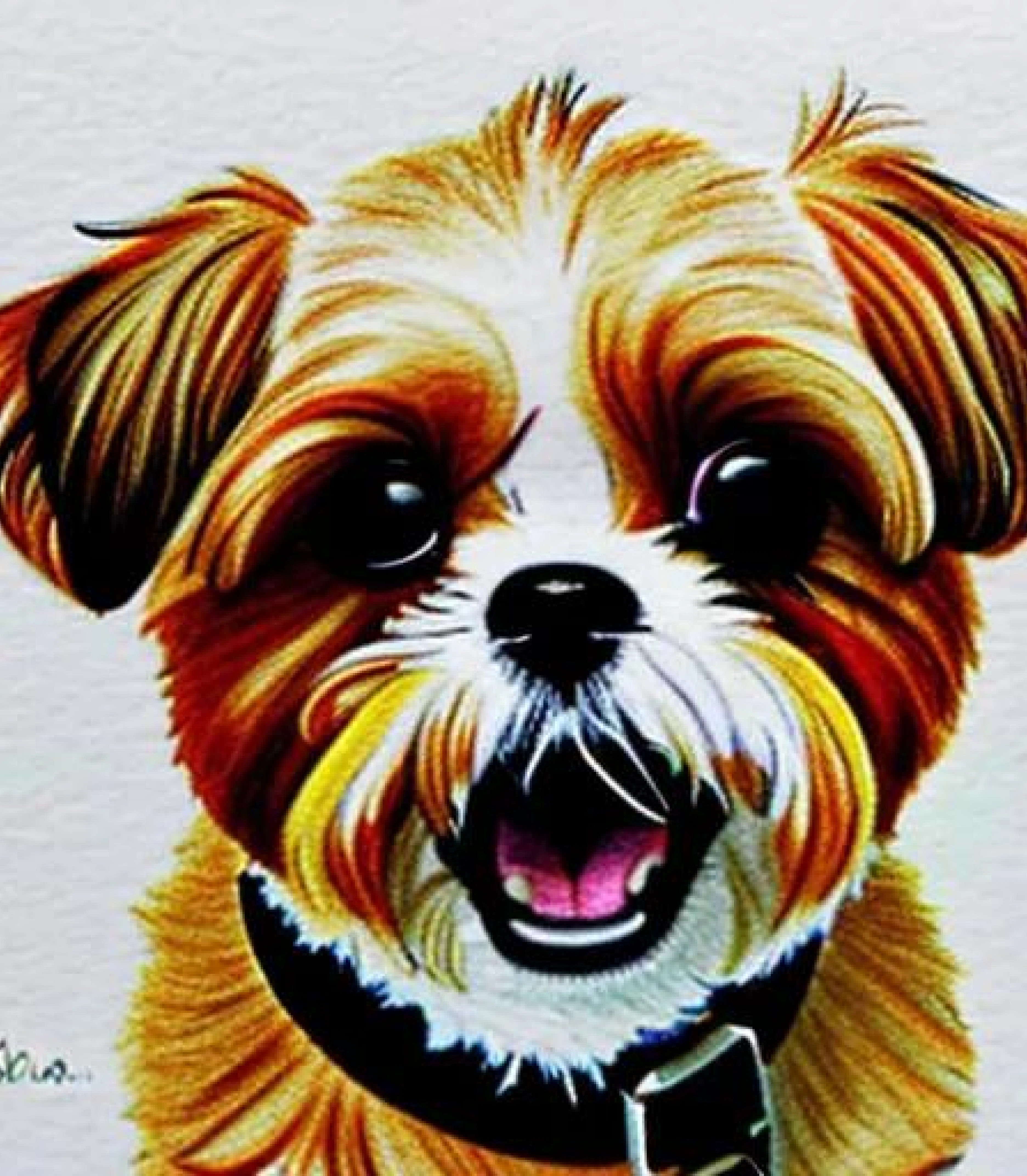 Shih tzu in Coloured pens created using AI Draw our online AI Art generator Shihtzu in Coloured Pen created using AI Draw our online AI Art generator