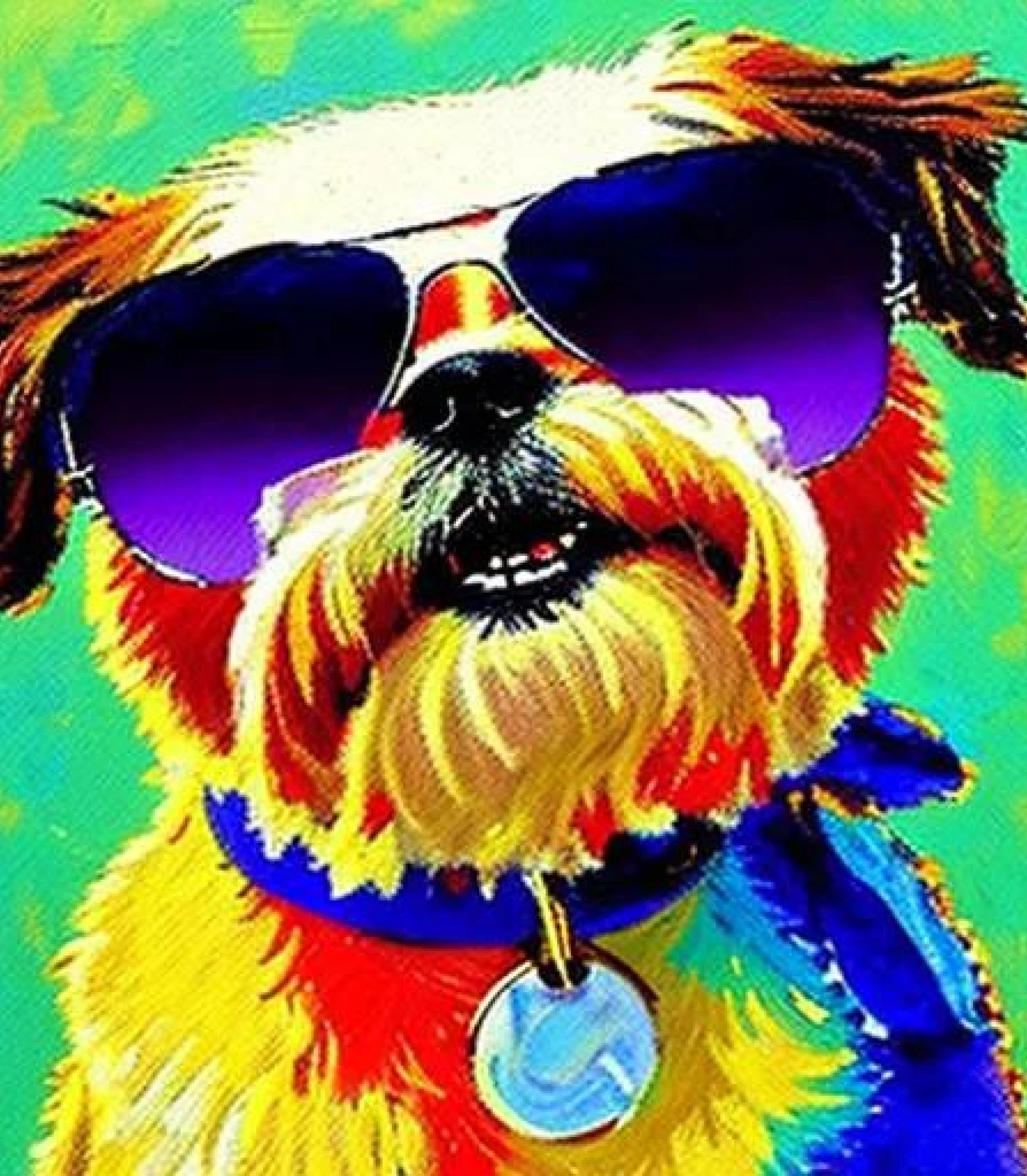 Shih tzu in funk colourful shades style created using AI Draw our online AI Art generator Shih tzu in Funky colourful painting created using AI Draw our online AI Art generator