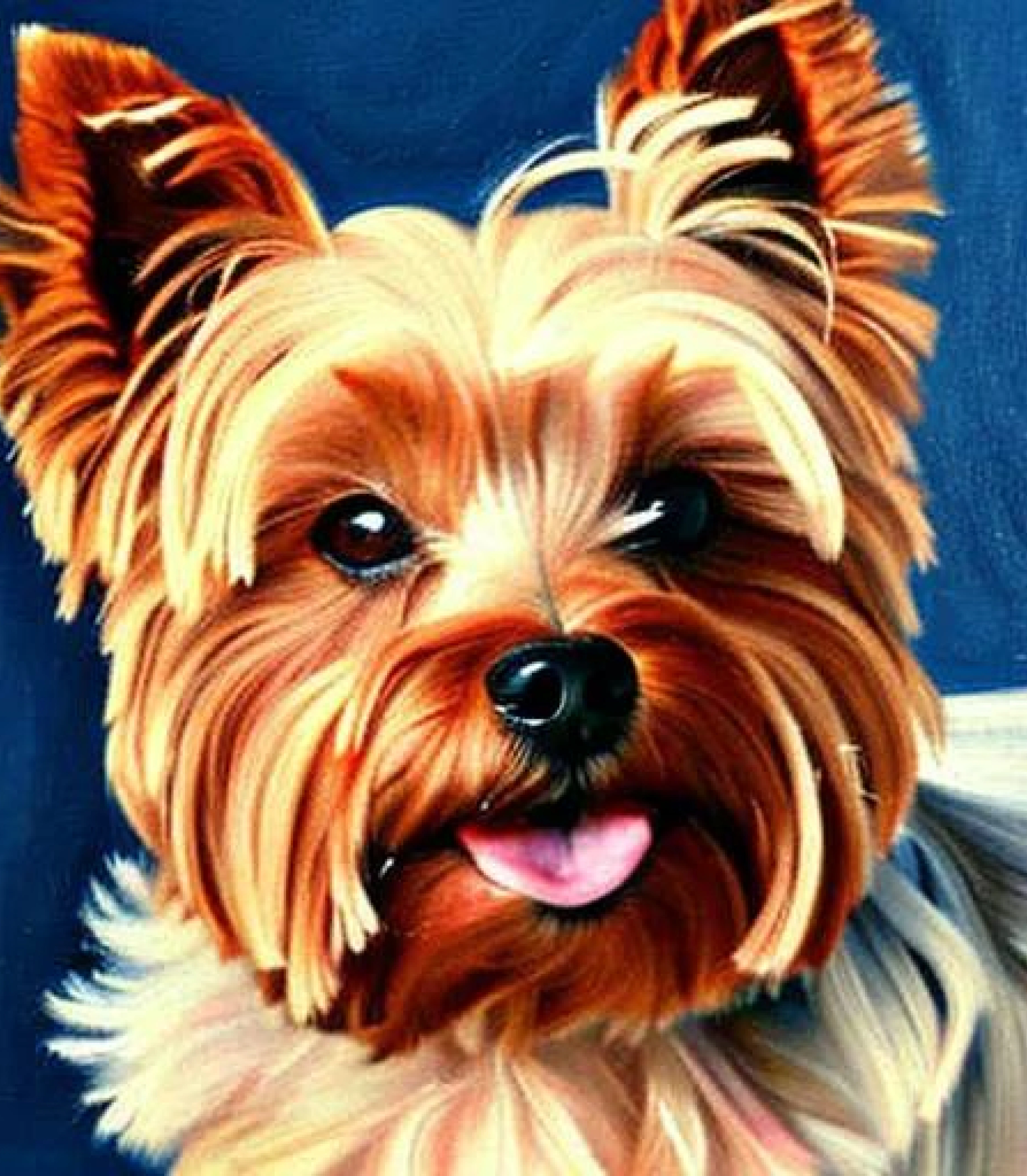 Yorkshire terrier in Oil painting style created using AI Draw our online AI Art generator Yorkshire terrier in in Oil painting style created using AI Draw our online AI Art generator